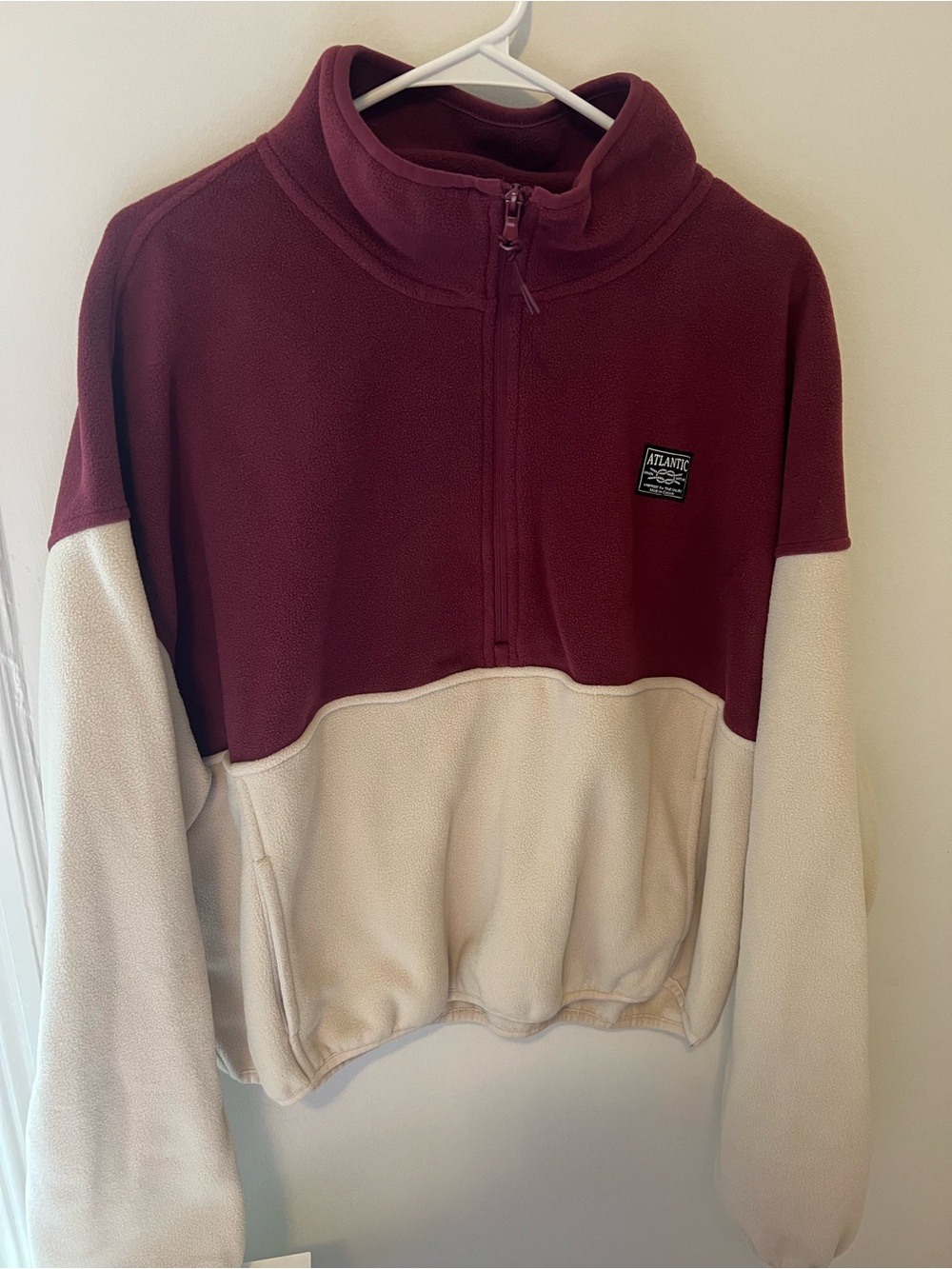 Fleece Half-Zip Pullover Sweater